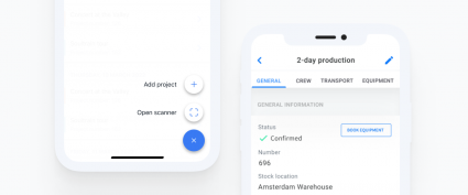 Create projects on the app (1)