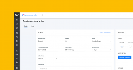 Purchase orders